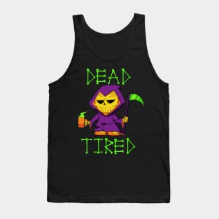 Dead Tired (Neon) Tank Top